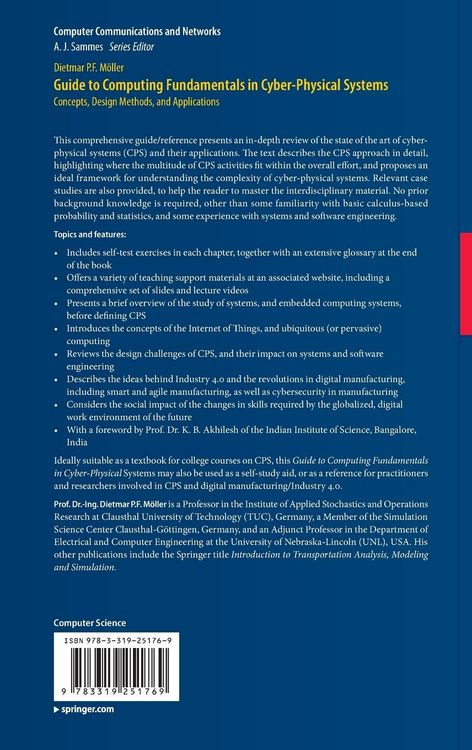 Produktbild: Guide to Computing Fundamentals in Cyber-Physical Systems