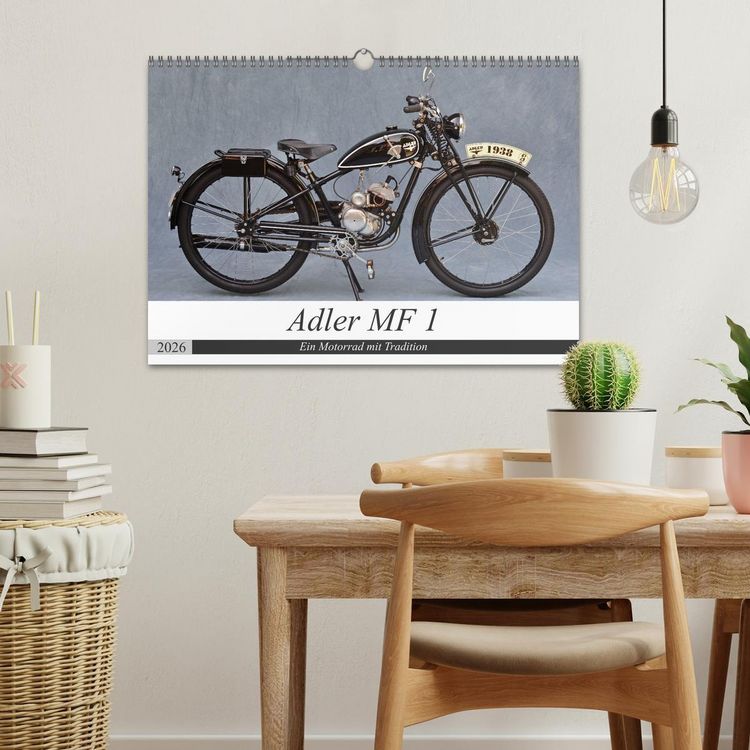 Produktbild: Adler MF 1 (Wandkalender 2026 DIN A3 quer), CALVENDO Monatskalender