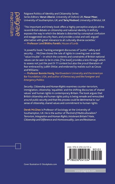 Produktbild: Security, Citizenship and Human Rights