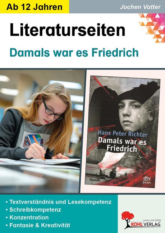 Produktbild: Damals war es Friedrich - Literaturseiten