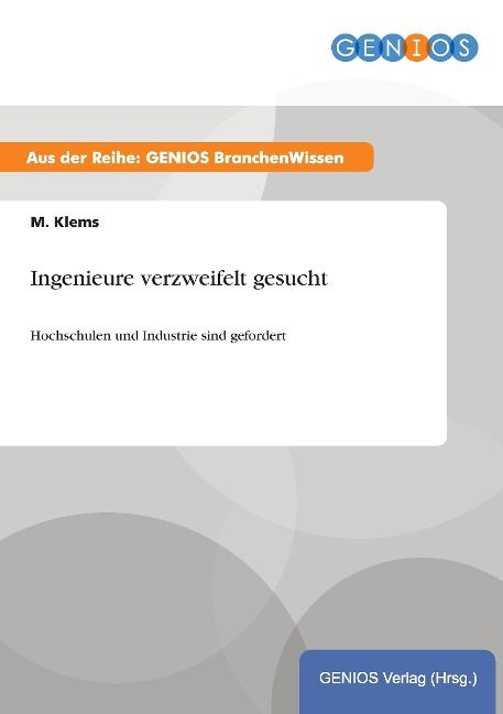 Produktbild: Ingenieure verzweifelt gesucht