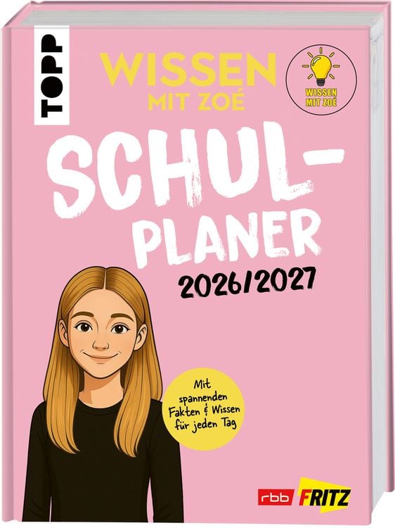 Produktbild: Wissen mit Zo&eacute;: Schulplaner 2026/2027