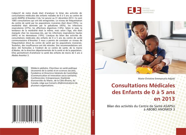 Produktbild: Consultations M&eacute;dicales des Enfants de 0 &agrave; 5 ans en 2013