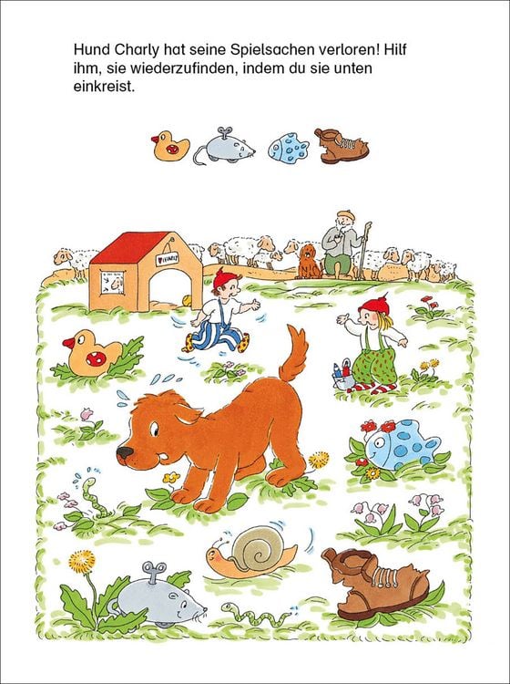 Produktbild: 100 Mal- und Denkspiele f&uuml;r den Kindergarten