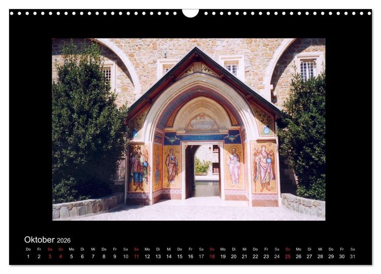 Produktbild: Traumhaftes Zypern (Wandkalender 2026 DIN A3 quer), CALVENDO Monatskalender