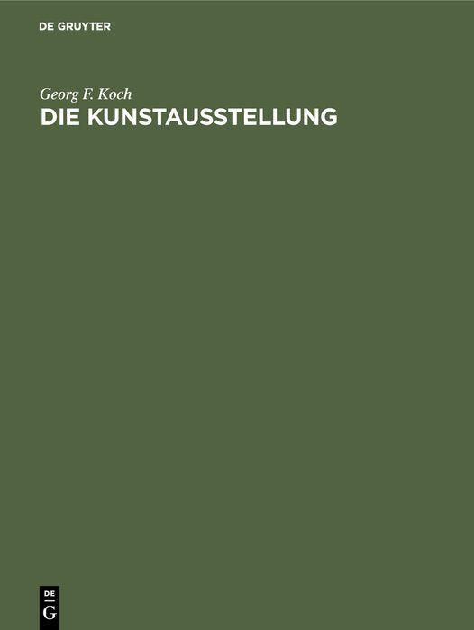 Produktbild: Die Kunstausstellung