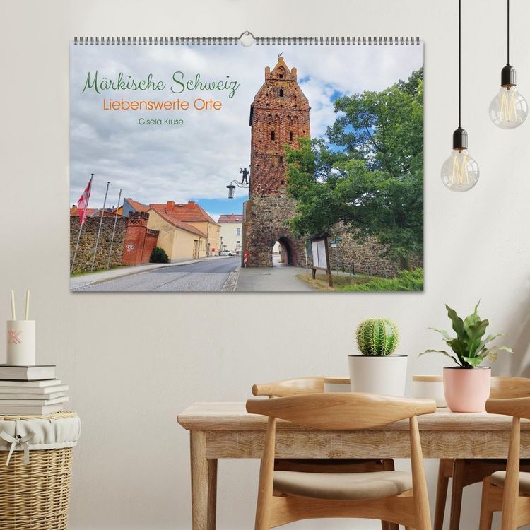 Produktbild: M&auml;rkische Schweiz - Liebenswerte Orte (Wandkalender 2027 DIN A2 quer), CALVENDO Monatskalender