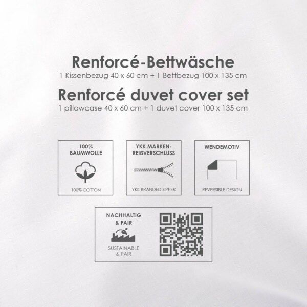 Produktbild: Babybest&reg; 2485409063 - Adventure Buddies, Bettw&auml;sche-Set, Baumwolle/Renforc&eacute;, 100x135/40x60cm