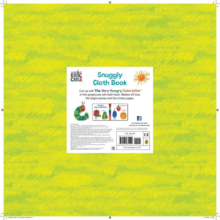 Produktbild: The Very Hungry Caterpillar Cloth Book