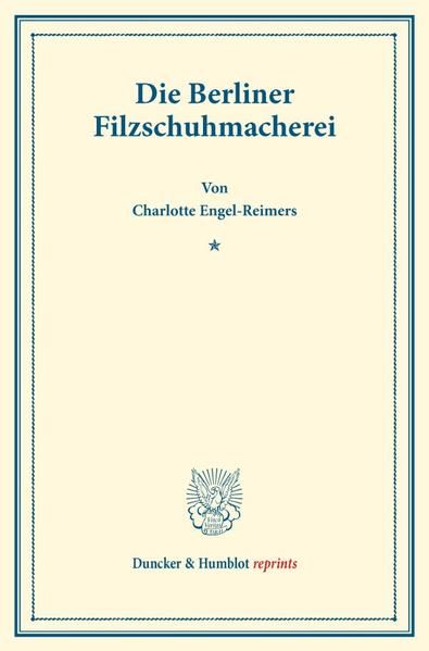 Produktbild: Die Berliner Filzschuhmacherei.