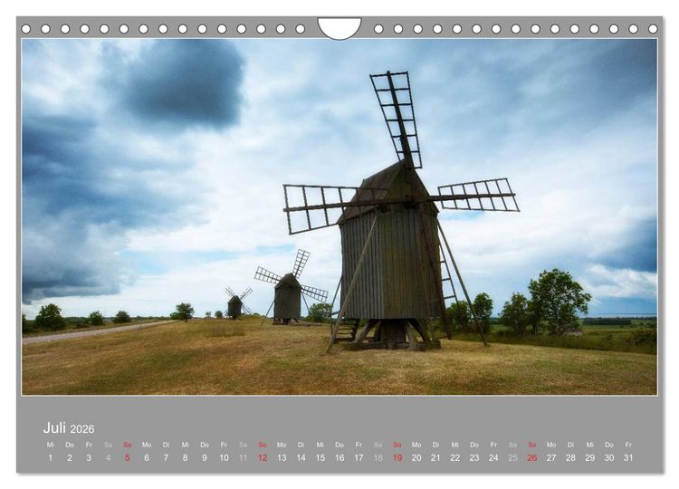 Produktbild: &Ouml;LAND - Besuch im etwas anderen Schweden 2026 (Wandkalender 2026 DIN A4 quer), CALVENDO Monatskalender