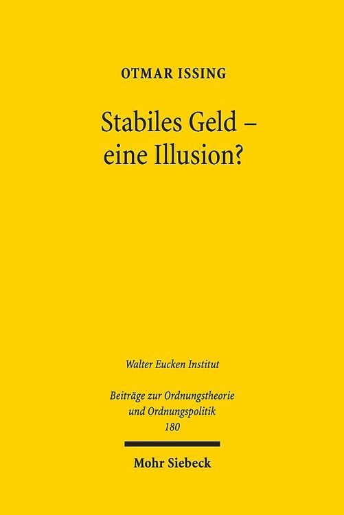 Produktbild: Stabiles Geld - eine Illusion?