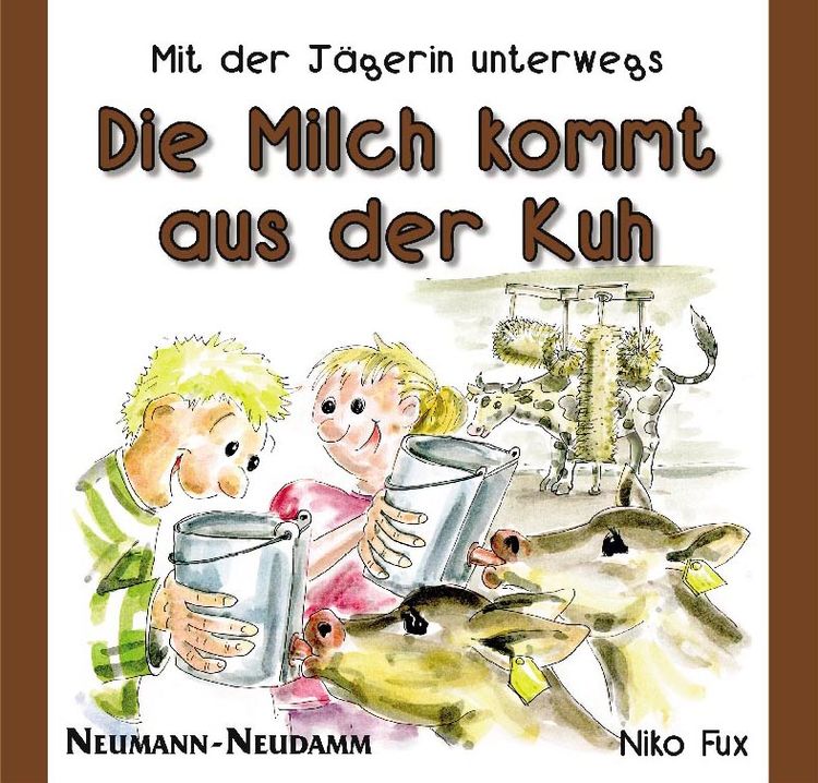 Produktbild: Die Milch kommt aus der Kuh
