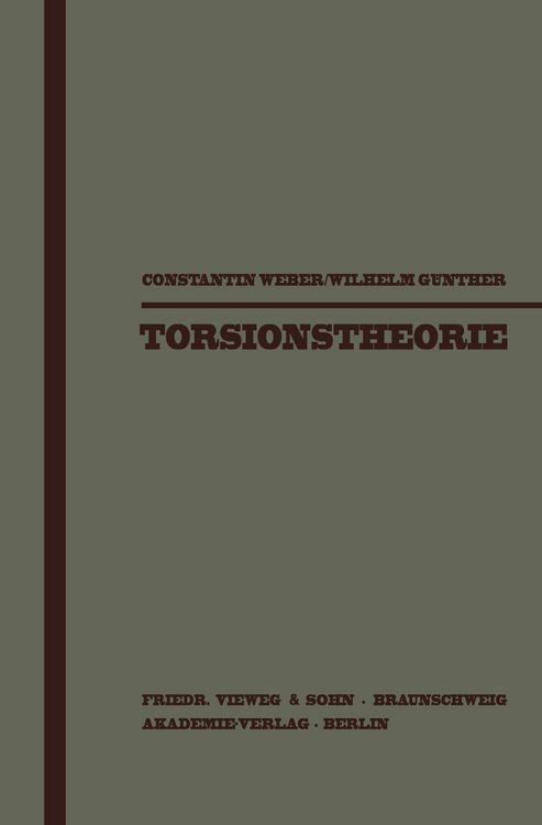 Produktbild: Torsionstheorie