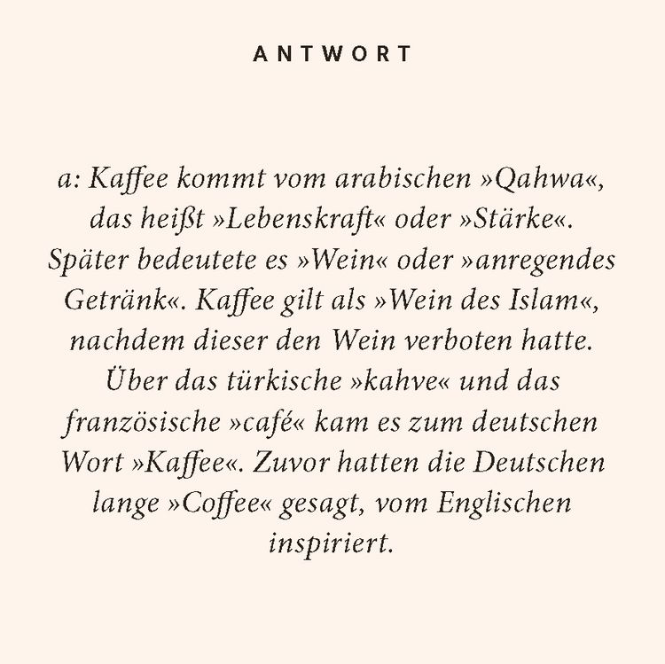 Produktbild: Kaffee-Quiz