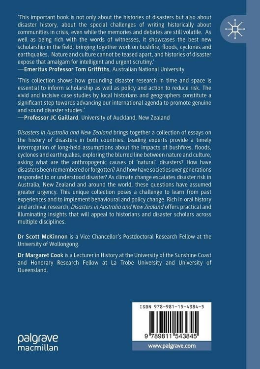 Produktbild: Disasters in Australia and New Zealand