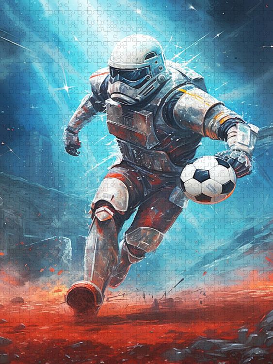 Produktbild: CALVENDO Puzzle Ein Motiv aus dem Kalender Our future in space. Pulsierendes Leben auf neuen Planeten | 2000 Teile Lege-Gr&ouml;&szlig;e 90x67cm Foto-Puzzle f&uuml;r