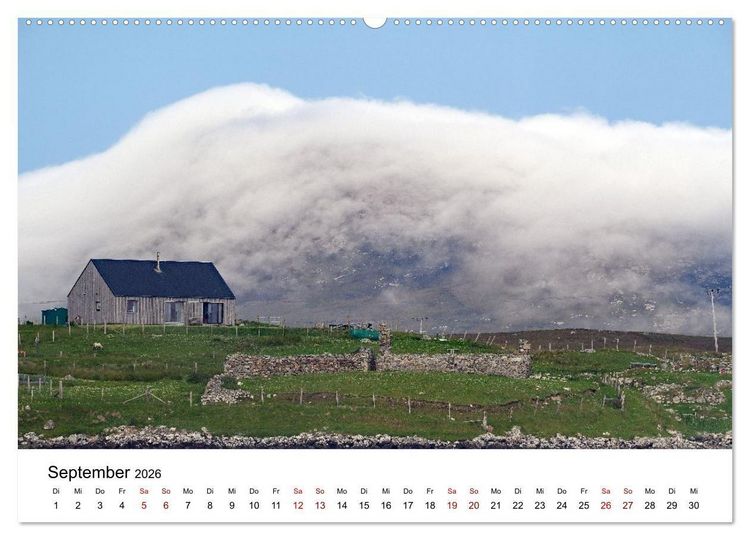 Produktbild: Von Cornwall nach Schottland (hochwertiger Premium Wandkalender 2026 DIN A2 quer), Kunstdruck in Hochglanz