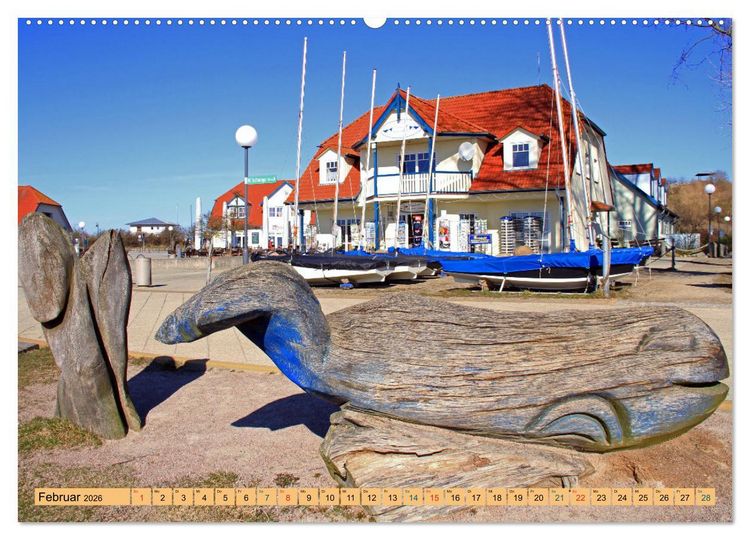 Produktbild: Impressionen Ostseebad Rerik (Wandkalender 2026 DIN A2 quer), CALVENDO Monatskalender