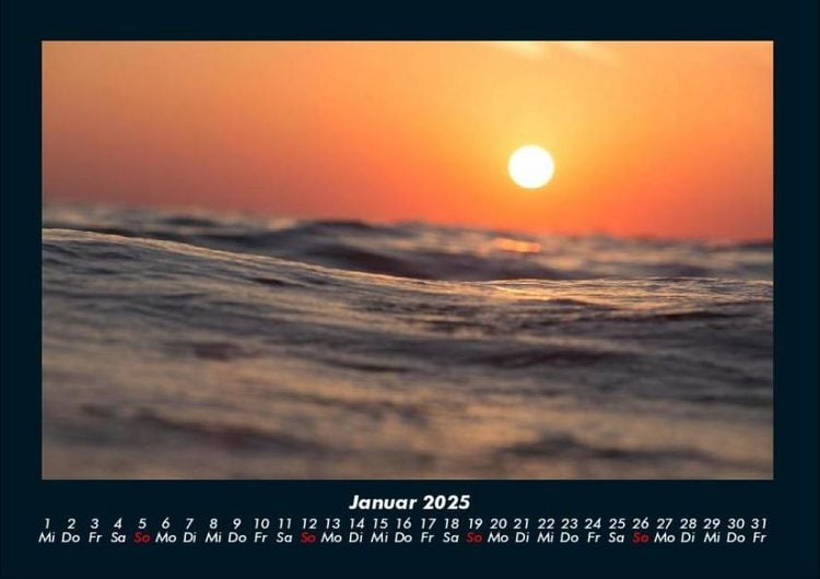 Produktbild: Sehnsucht nach Meer 2025 Fotokalender DIN A4