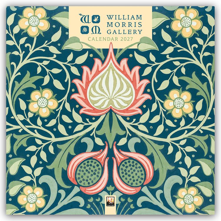 Produktbild: William Morris Gallery 2027 &ndash; Original Flame Tree Publishing-Kalender [Kalender]