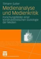 Produktbild: Medienanalyse und Medienkritik