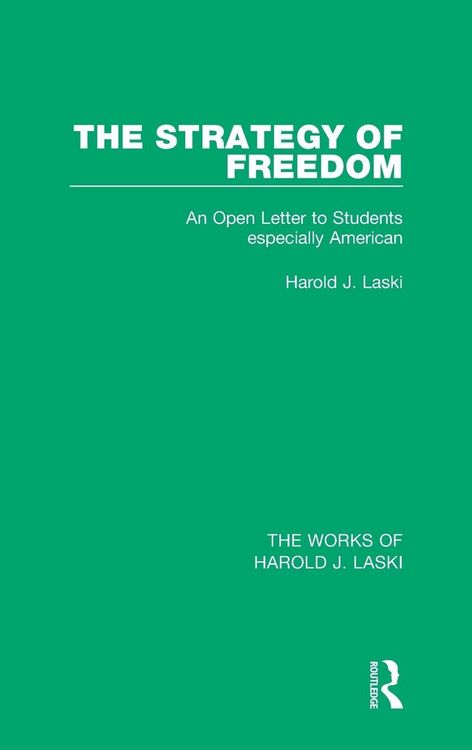 Produktbild: The Strategy of Freedom (Works of Harold J. Laski)