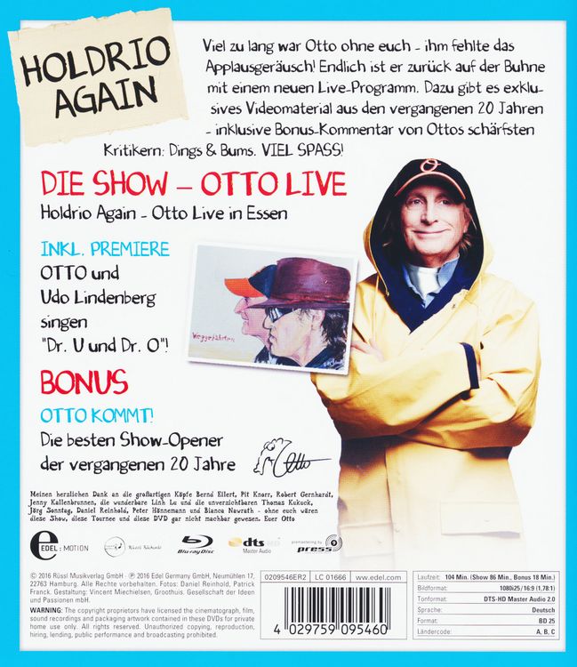 Produktbild: Otto - Holdrio Again