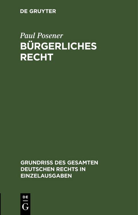 Produktbild: B&uuml;rgerliches Recht