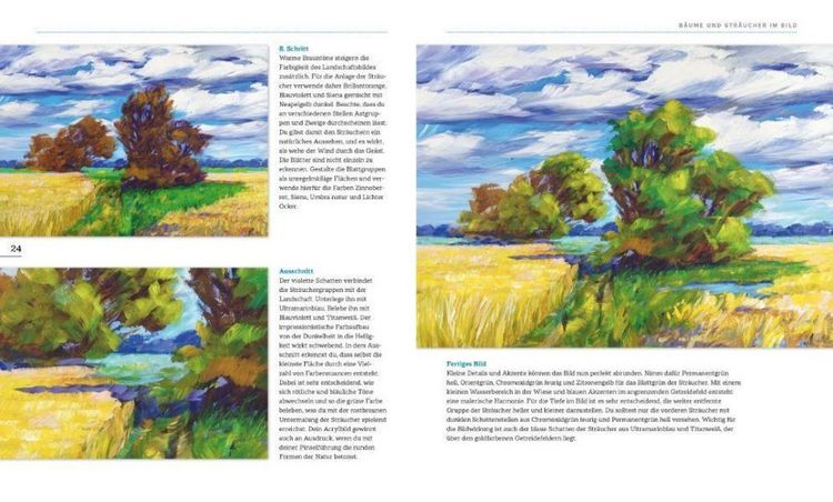 Produktbild: Mein Atelier Acrylmalerei B&auml;ume & Str&auml;ucher