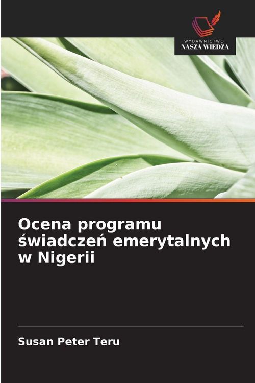 Produktbild: Ocena programu &iquest;wiadcze&iquest; emerytalnych w Nigerii