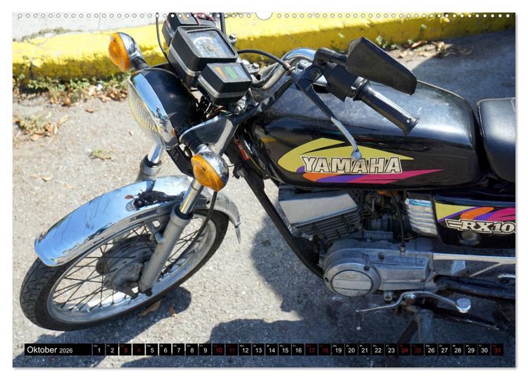 Produktbild: YAMAHA - Motorrad-Legenden (Wandkalender 2026 DIN A2 quer), CALVENDO Monatskalender