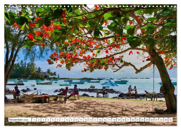 Produktbild: Mauritius - Sch&ouml;nheit im Indischen Ozean (Wandkalender 2026 DIN A3 quer), CALVENDO Monatskalender