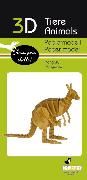 Produktbild: 3D Papiermodell. K&auml;nguru