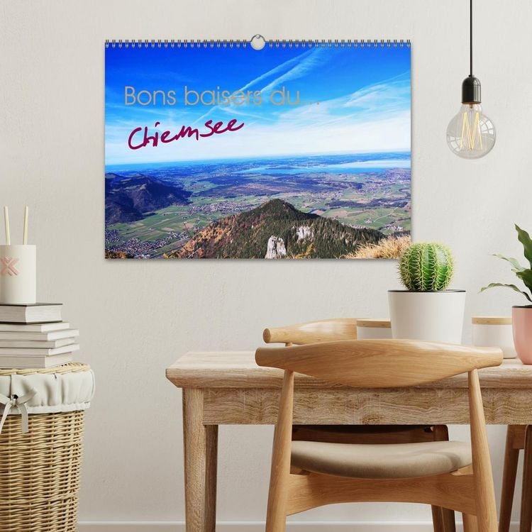 Produktbild: Bons baisers du Chiemsee (Calendrier mural 2026 DIN A3 vertical), CALVENDO calendrier mensuel