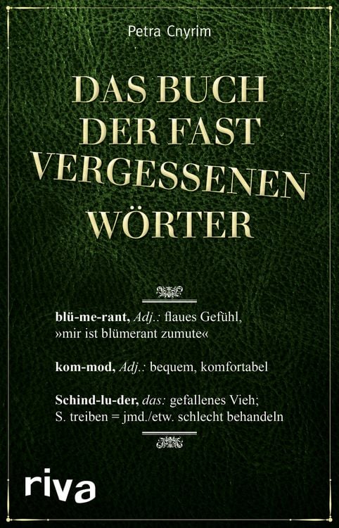 Produktbild: Das Buch der fast vergessenen W&ouml;rter