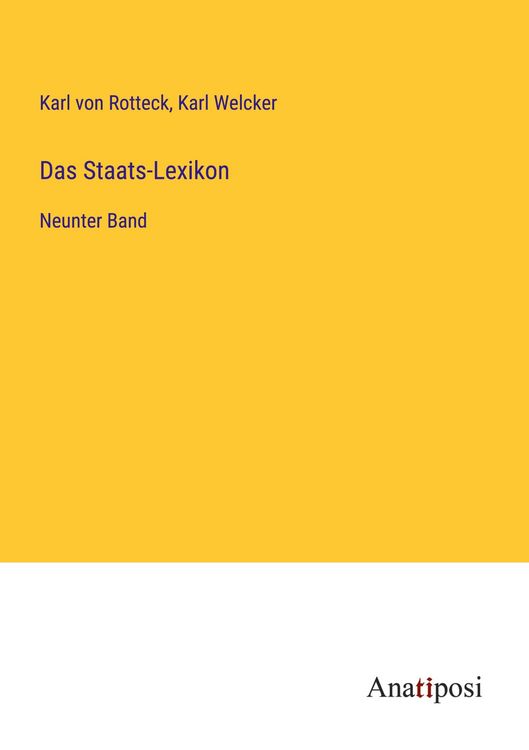 Produktbild: Das Staats-Lexikon