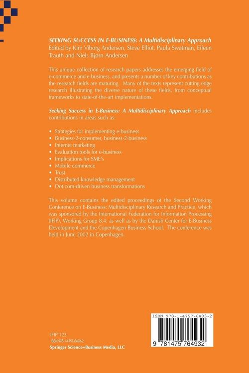 Produktbild: Seeking Success in E-Business