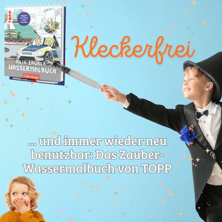 Produktbild: Mein Zauber-Wassermalbuch Fahrzeuge