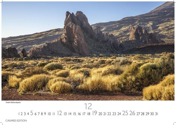 Produktbild: Teneriffa Kalender 2027 &ndash; Wandkalender | Fotokalender Spanien 24x35 cm &ndash; . mit atemberaubenden Fotos von Teneriffa, Natur, Str&auml;nden & Sehensw&uuml;rdigkeiten | Perfekt f&uuml;r Fans der Kanarischen Insel.