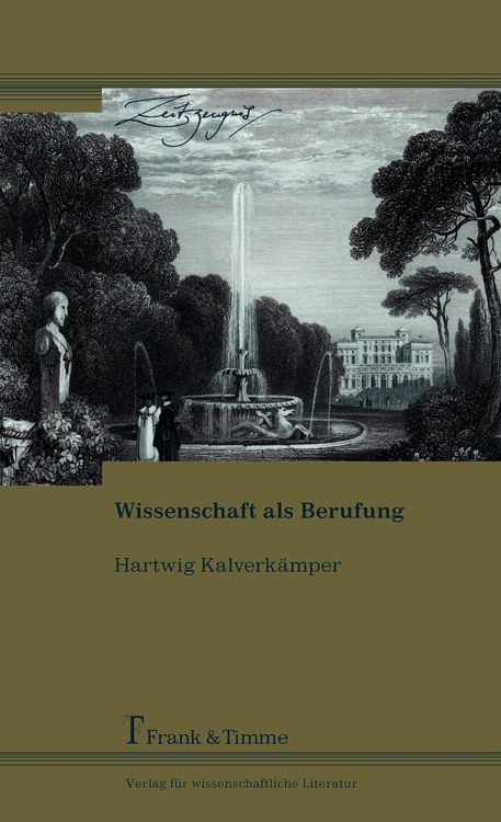 Produktbild: Wissenschaft als Berufung