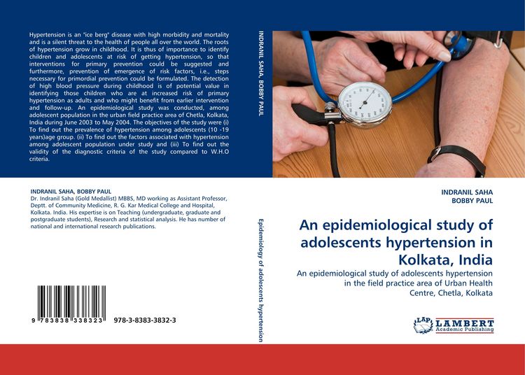 Produktbild: An epidemiological study of adolescents hypertension in Kolkata, India
