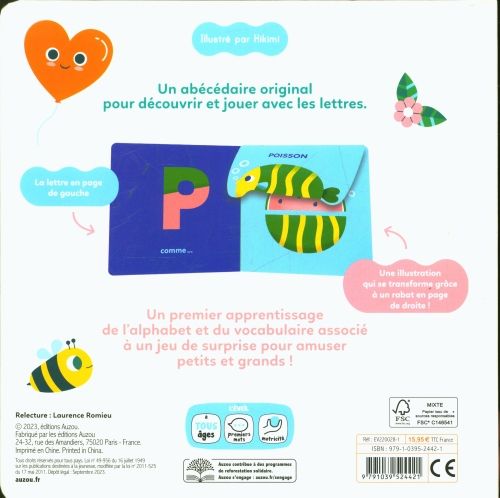 Produktbild: ABC surprise ! : mon premier ab&eacute;c&eacute;daire &agrave; flaps !