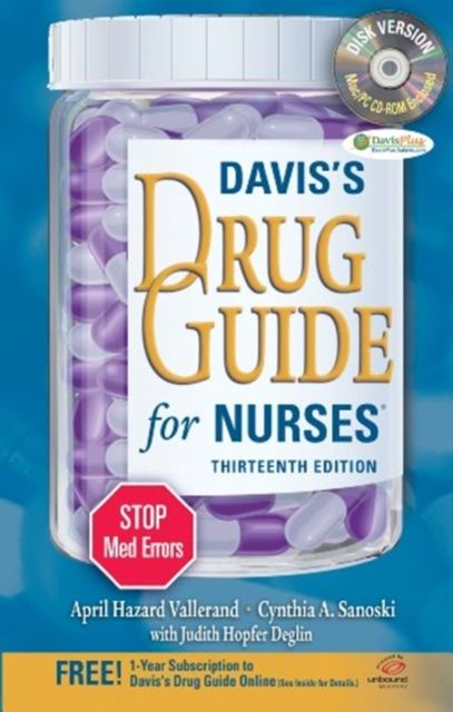 Produktbild: Davis's Drug Guide for Nurses with CD