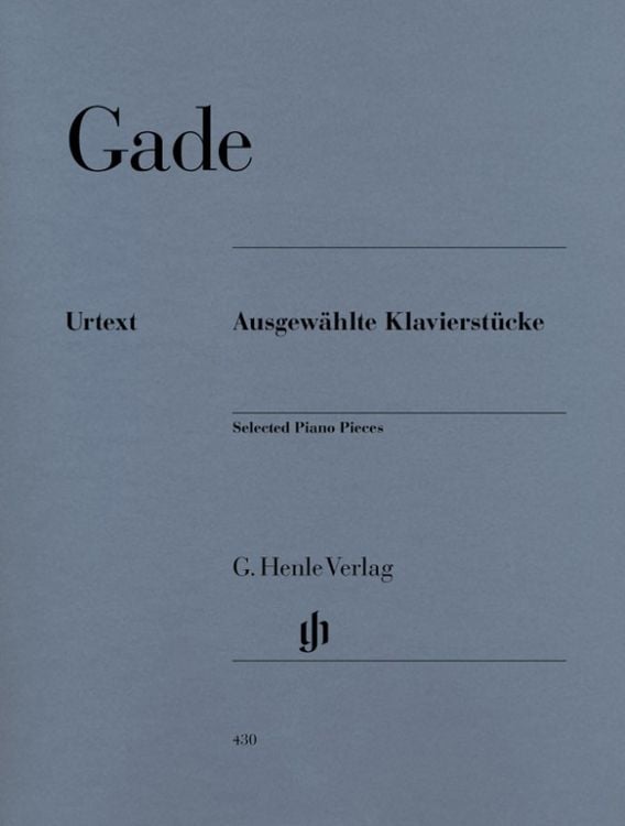 Produktbild: Niels Wilhelm Gade - Ausgewählte Klavierstücke