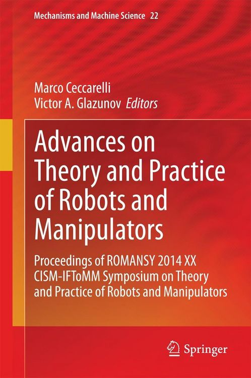 Produktbild: Advances on Theory and Practice of Robots and Manipulators
