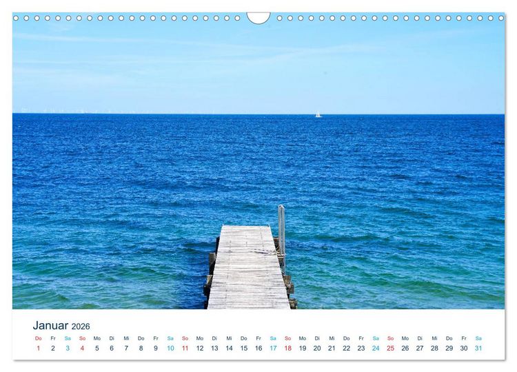 Produktbild: Der Fehmarn-Steg (Wandkalender 2026 DIN A3 quer), CALVENDO Monatskalender
