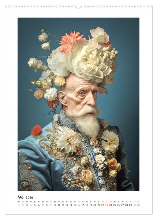 Produktbild: Au&szlig;ergew&ouml;hnliche Portraits (hochwertiger Premium Wandkalender 2026 DIN A2 hoch), Kunstdruck in Hochglanz