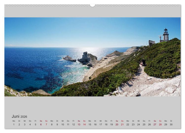 Produktbild: Korsika - Im S&uuml;den (Wandkalender 2026 DIN A2 quer), CALVENDO Monatskalender