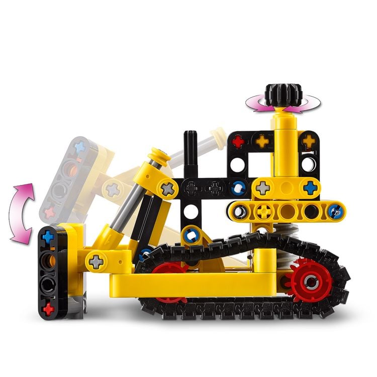 Produktbild: LEGO Technic 42163 Schwerlast Bulldozer, Spielzeug-Planierraupe f&uuml;r Kinder